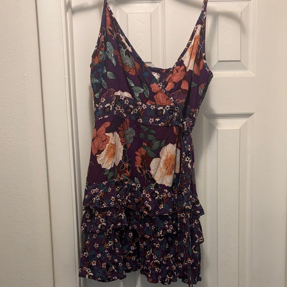 Band of the free Purple Floral Dress